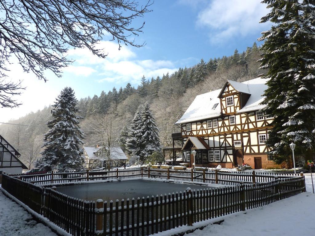 Hof Guttels Waldgasthof Ferienpension 로텐부르크안데어풀다 외부 사진