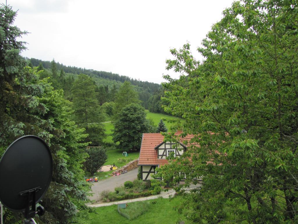 Hof Guttels Waldgasthof Ferienpension 로텐부르크안데어풀다 객실 사진